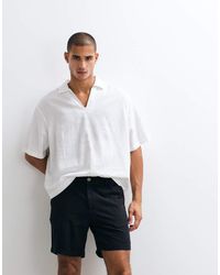 ASOS - Slim Linen Blend Shorts - Lyst