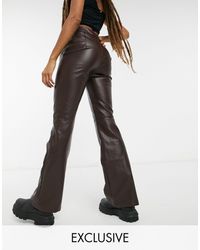 Collusion 90s Flare Pants Skirt in 