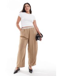 ASOS - Curve – cropped schlupfhose - Lyst
