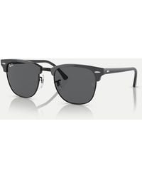 Ray-Ban - Clubmaster Sunglasses With Lens - Lyst