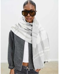 Stradivarius - – karierter schal - Lyst