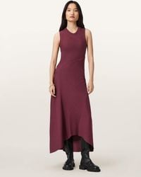 AllSaints - – gia – maxikleid - Lyst