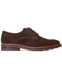 Base London - Hatfield Brogue Shoe - Lyst