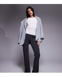 ASOS - Asos Design Tall Straight Leg Trouser With Pintuck - Lyst