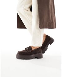 ALDO - Oneameth Chunky Loafers With Buckle Detail - Lyst
