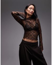 & Other Stories - Long Sleeve Lace Top - Lyst