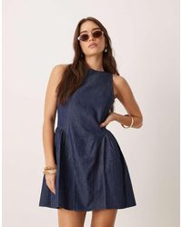 Nobody's Child - Penelope Structured Mini Dress - Lyst