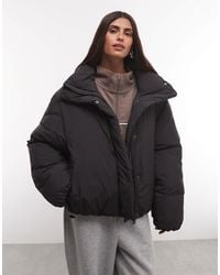 Weekday - High Neck Oversized Puffer Coat - Lyst