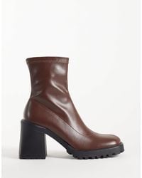 Raid - Riona Block Heeled Ankle Boots - Lyst