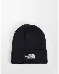 The North Face - Berretto Con Risvolto Con Logo Quadrato - Lyst