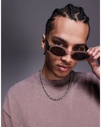 ASOS - – sonnenbrille mit rahmen - Lyst