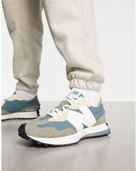 New Balance - 327 - sneakers azzurre e grigie - Lyst