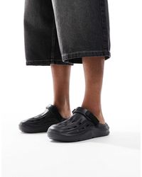 Jack & Jones - Moulded Mules With Strap - Lyst