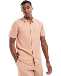 New Look - Double Cloth Shirt Co-Ord - Lyst