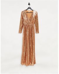 Club L London Club L - Robe - Marron