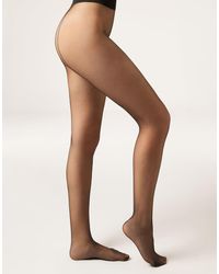 Calzedonia - 20 Denier Sheer Back Seam Tights - Lyst
