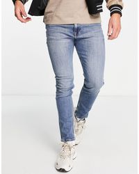 Tommy Hilfiger Denim Simon Skinny Fit Jeans in Black (Blue) for Men | Lyst  Australia