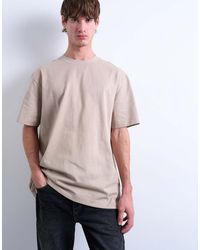 TOPMAN - Relaxed Fit T-shirt - Lyst