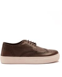 Thomas Crick - 'Tindale' Derby Casual Leather Lace Up Brogue Shoes - Lyst