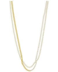 Pilgrim - Inner 2In1 Set Necklaces Mixed Metal - Lyst