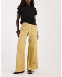 Free People - Breezy Low Rise Flare Pull On Trouser - Lyst