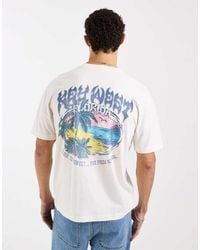 Hollister - Destination Back Graphic Boxy Oversized T-Shirt - Lyst