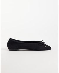 ASOS - Lola Soft Bow Detail Ballets - Lyst