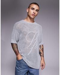 Liquor N Poker - Knit Jersey Top With Rebel 13 Logo - Lyst