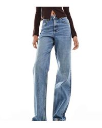ASOS - Vaqueros Elásticos De Pernera Recta Cómoda De Asos Design Tall - Lyst