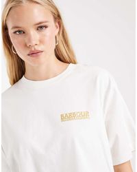 Barbour - Amaya Short Sleeve Logo T-Shirt - Lyst