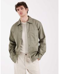 SELECTED - 100% Cotton Overshirt - Lyst