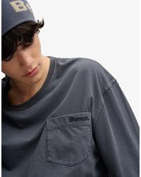 Bench x Superdry & Co - Boxy Long Sleeve Pocket Top - Lyst