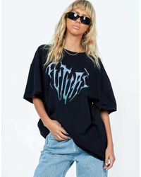 Princess Polly - 'future' Graphic Oversized T-shirt - Lyst