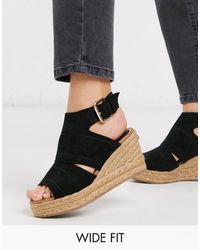river island wedges asos