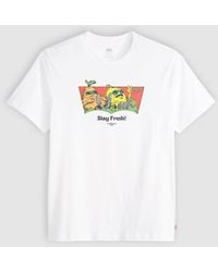Levi's - Stay Fresh Fruit Batwing Logo Print Vintage Fit T-shirt - Lyst