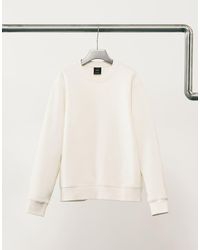 Mango - Cotton Mix Crew Neck Sweatshirt - Lyst