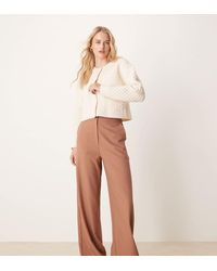 ASOS - Tall Tailored Relaxed Straight Leg Trousers - Lyst