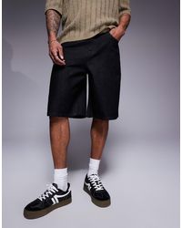 ASOS - – länger geschnittene carpenter-jeans-jorts - Lyst