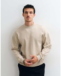 Only & Sons - Textured Crew Neck Knit Sweater - Lyst