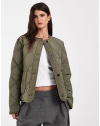 ONLY - Quilted Jacket - Lyst