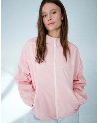 Bershka - Technical Hooded Jacket - Lyst