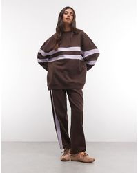 ASOS - Sweatshirt With Contrast Panel Details - Lyst