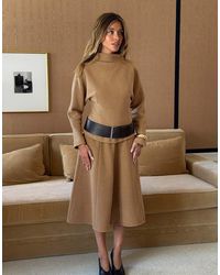 NA-KD - X Sasha Sviridovskaya Marked Waist Sculptural Top - Lyst