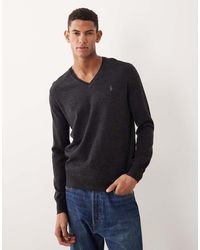 Polo Ralph Lauren - Icon Logo V-neck Merino Wool Knit Jumper - Lyst