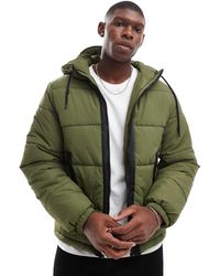 ASOS - – pufferjacke aus nylon - Lyst