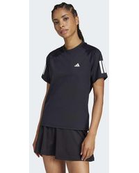 adidas Originals - Club 3-Stripes Tennis Climacool Tee - Lyst