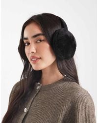 New Look - Oorwarmers Van Imitatiebont - Lyst
