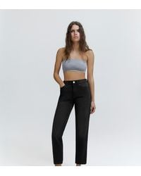 Pull&Bear - Petite High-Waist Mom Fit Jeans - Lyst