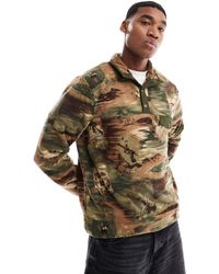 Polo Ralph Lauren - Sweat polaire à col zippé et imprimé paysage - Lyst