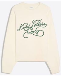 Bershka - Embroidered Round Neck Jumper - Lyst